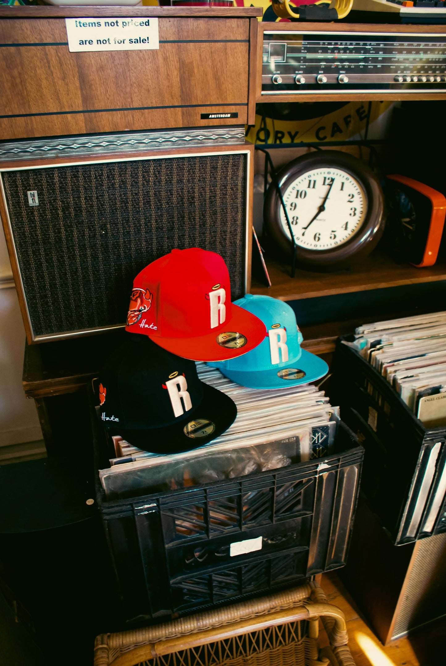 Love|Hate Fitted Hats