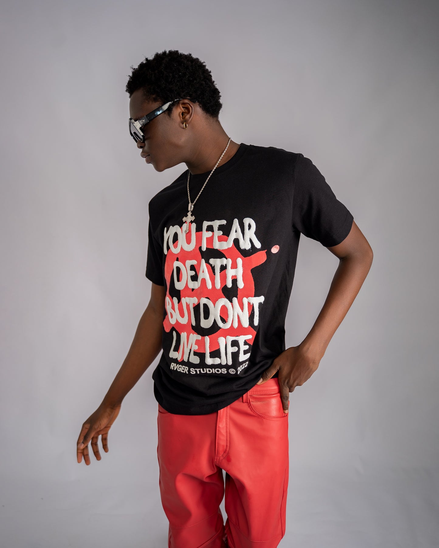 YOU FEAR DEATH BUT DONT LIVE LIFE #YFDBDLL Tee